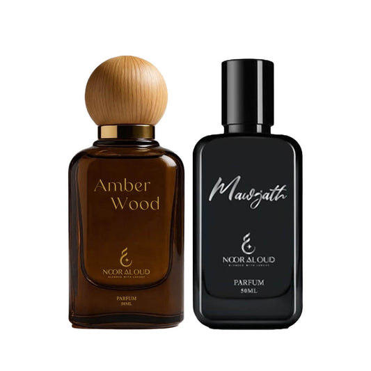 Amberwood X Mawjath Combo | EDP for Unisex | 50ml x 2
