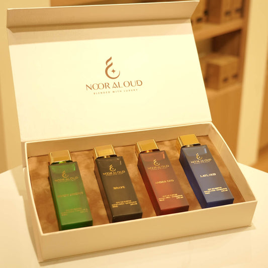 Noor Al Oud Rouhain EDP Perfume 4 in 1 Combo (80ml x 4)